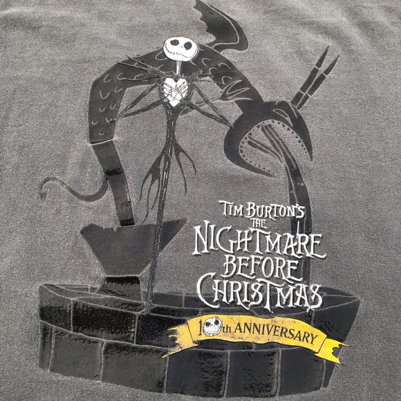 Vintage the nightmare before Christmas t shirt Sz XL - Picture 3 of 6